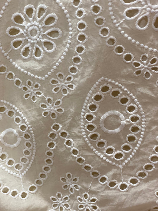 Michelle Ivory Eyelet