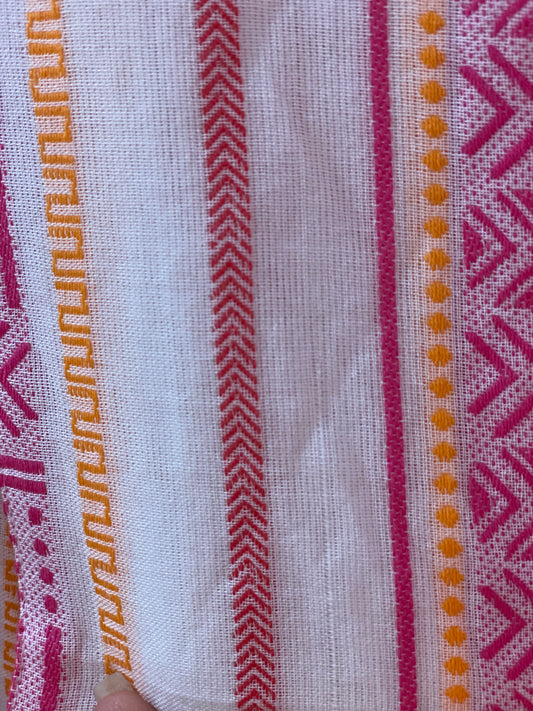 Ellie Long Pink/Orange Tribal
