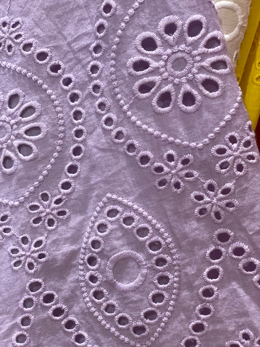 Michelle Lavender Eyelet